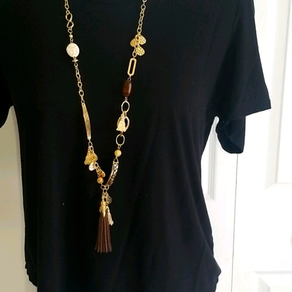 Gold necklace